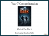 Year 7 Comprehension - Out of the Dark Teaching Resources (slide 1/45)